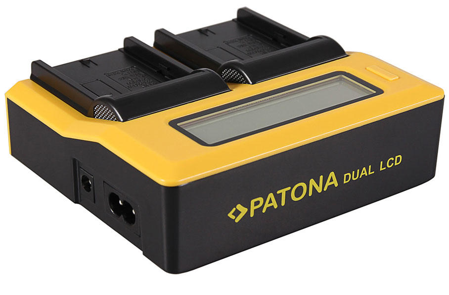 PATONA Dual LCD USB NP-F Charger