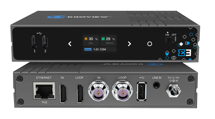 Kiloview E3 HDMI / SDI Dual Channel Video Encoder