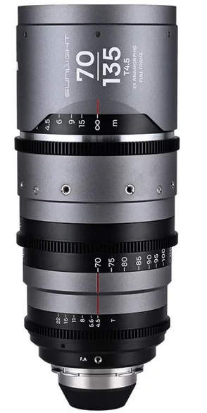 Laowa Sunlight 70-135mm T4.5 2x FF Anamorphic Zoom SILVER