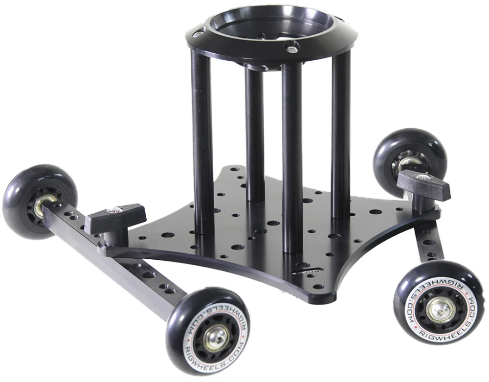 RigWheels RigSkate 2 Camera Skater Dolly (6" riser + 100mm bowl)