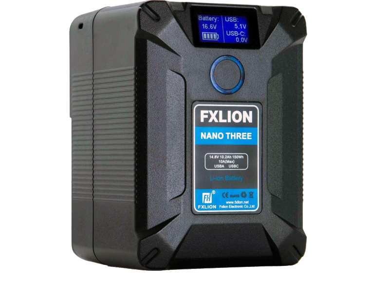 FXLion Nano Three 150Wh V-Mount Battery