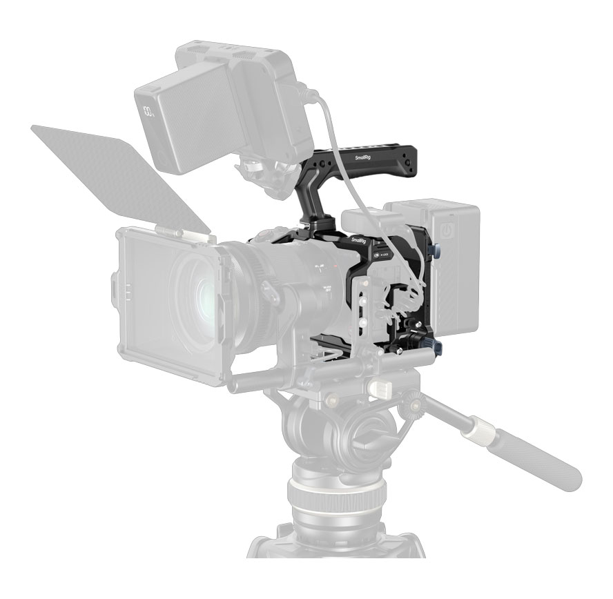 smallRig 6381 HawkLock Quick Release Cage Kit + V-Mount Battery Plate (Canon EOS R6 V)