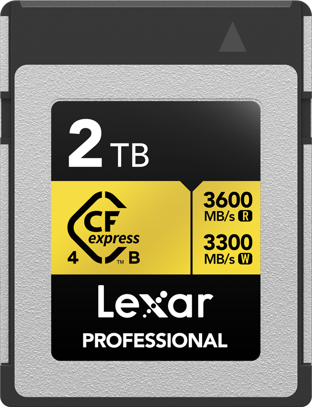 Lexar CFexpress PRO Type B GOLD 4.0 2TB