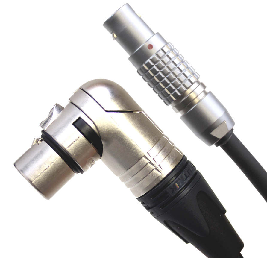 6-pin Lemo to XLR Cable