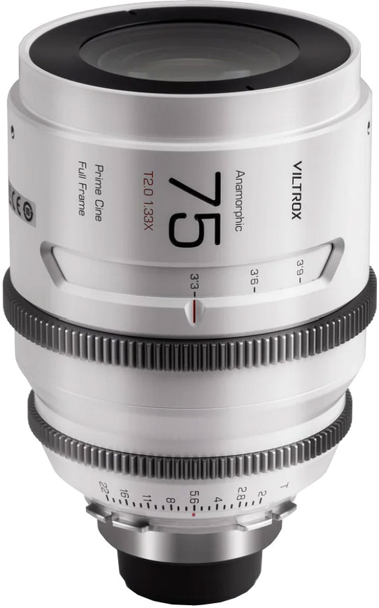 Viltrox EPIC Anamorphic lens 75mm T2.0 1.33 X PL-Mount