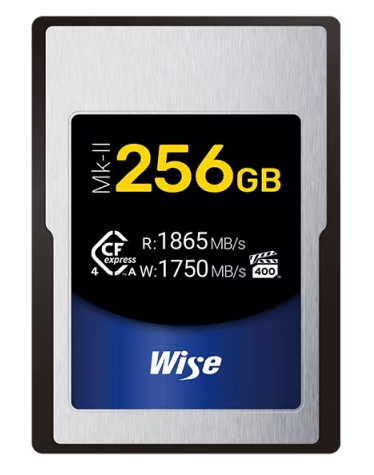 WISE CFexpress 4.0 Type A MkII Memory Card 256 GB