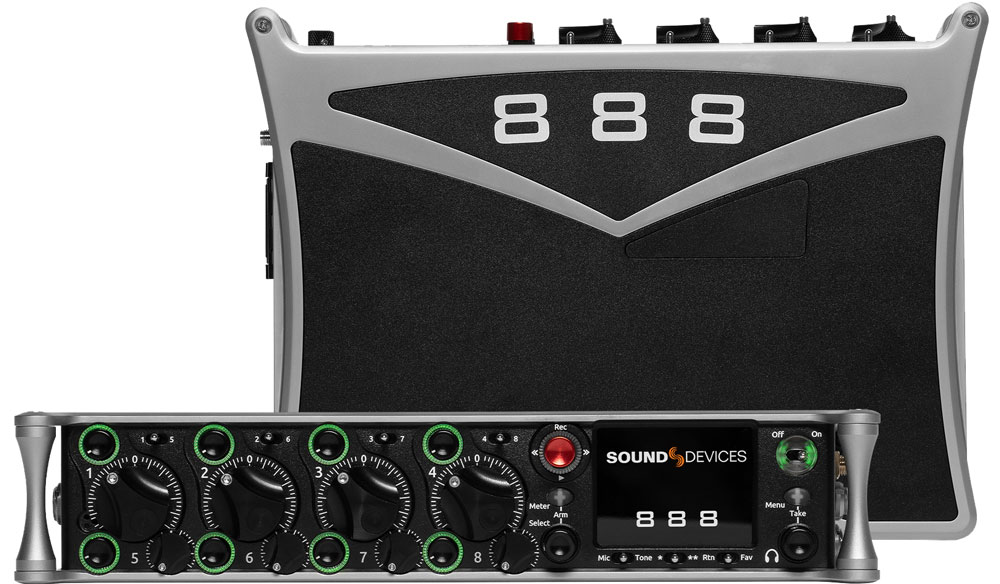 Sound Devices 888 portable mixer-recorder 