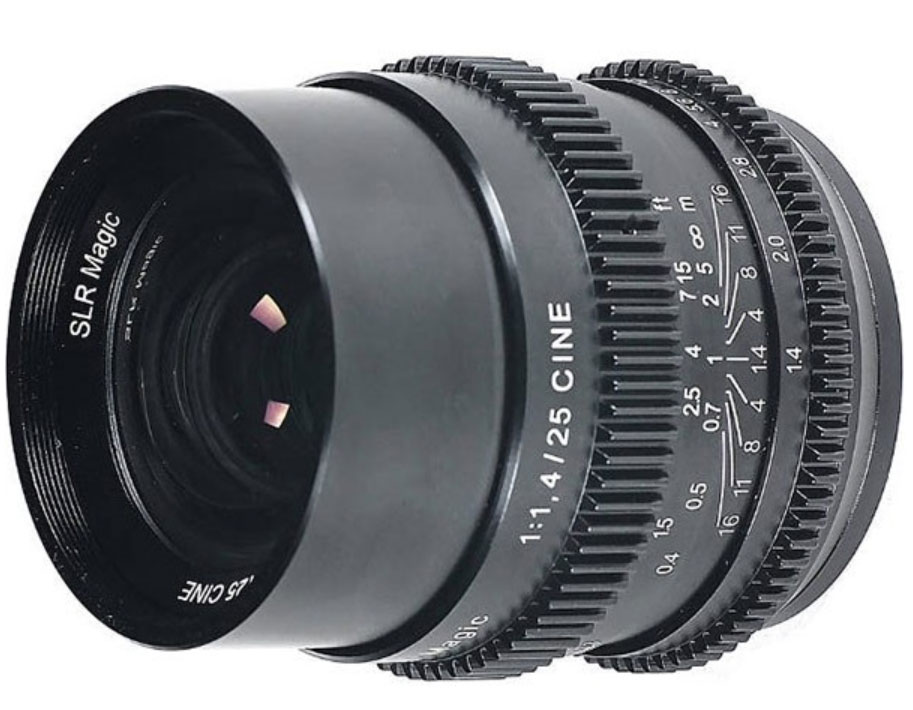 SLR Magic Cine 25mm f1.4 Lens