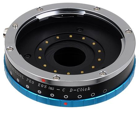 FotodioX Pro Lens Mount Adapter Canon EF to C-Mount