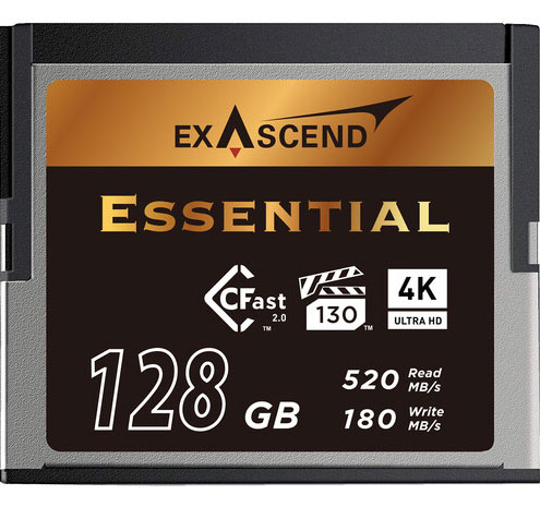 exAscend Essential CFast 2.0 128 GB
