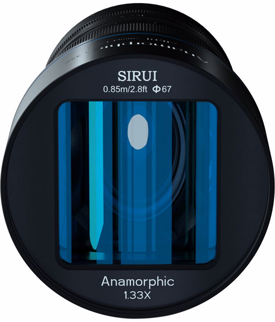 SIRUI Anamorphic 1.33X Lens