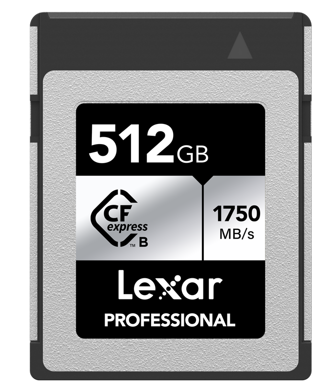 Lexar Professional CFexpress Type B SILVER Card 512GB