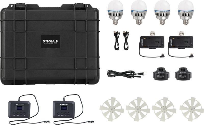 NanLite PavoBulb 10C 4KIT