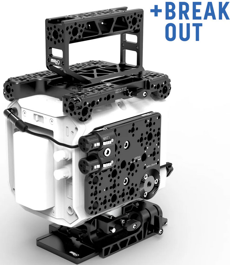MID49 Base Kit for Blackmagic PYXIS + Breakout Bundle