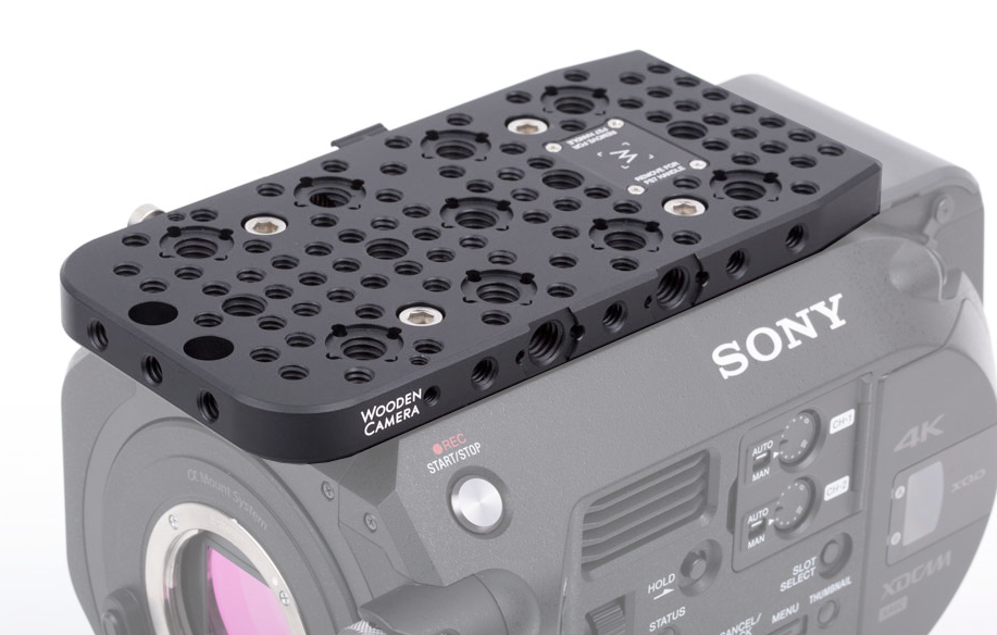wooden camera top plate sony pxw-fs7