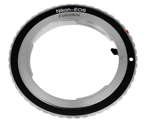 Fotodiox Nikon F to Canon EOS Lens Mount Adapter