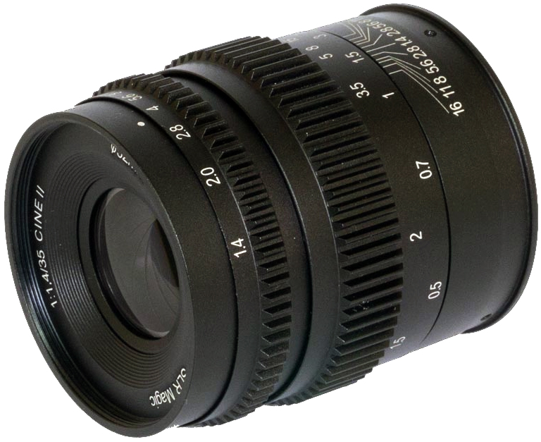 SLR Magic Cine 35mm T1.4 CINE II Lens