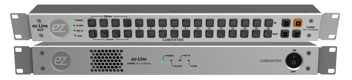 Lumantek ez-LINE VM16 16 x 16 HD-SDI ROUTER