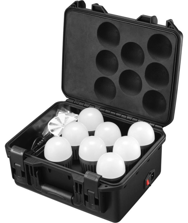 GODOX C7R-K8B KNOWLED RGBWW LED 8-Light Kit