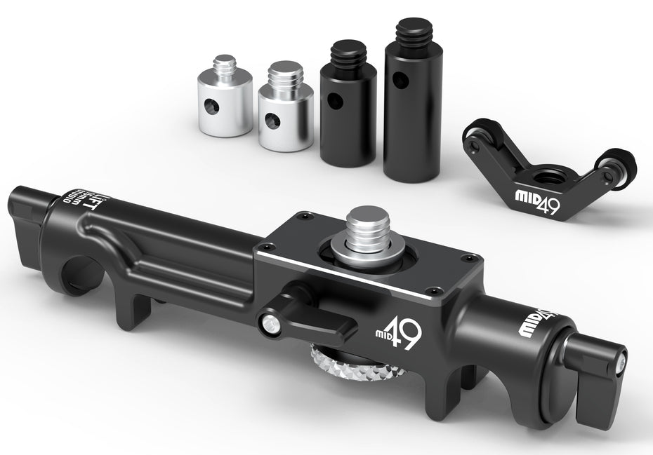 MID49 LiFT Lens Support (15mm Studio) + Lens Support Adapter + Y Bracket MID49 LiFT Lens Support (15mm Studio) + Lens Support Adapter + Y Bracket