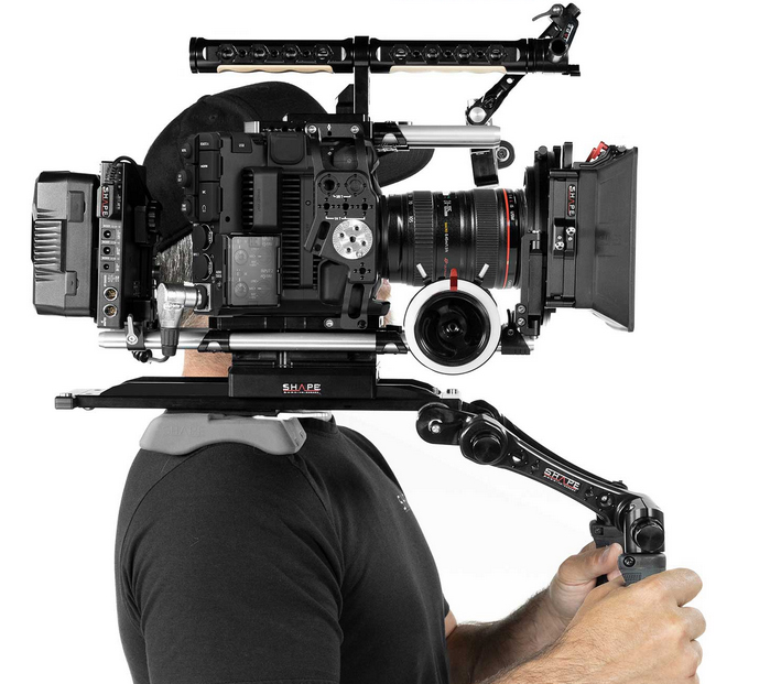 ARRI DOVETAIL SHOULDER MOUNT WITH HANDLES