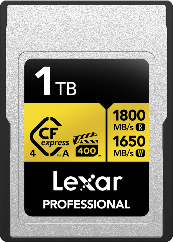 Lexar CFexpress PRO Type A Gold 4.0 VPG400, R1800/W1650 1TB 