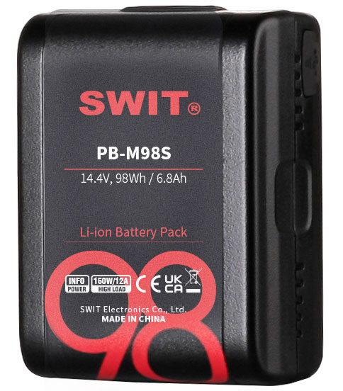 SWIT PB-M98S 98Wh Pocket V-mount Battery Pack 