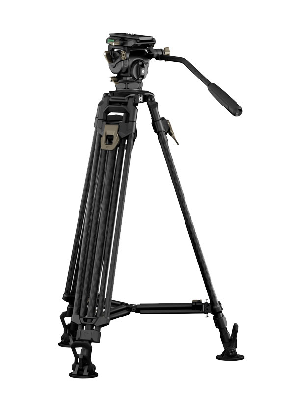 Tilta 75mm Cine Fluid Head + 2-Stage Carbon Fiber Tripod Legs