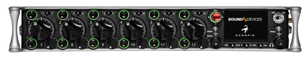 SCORPIO mixer recorder