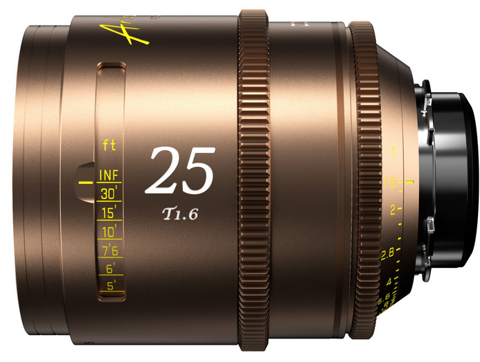 DZOFILM Arles Lustre 25mm T1.6 Prime Cine Lens