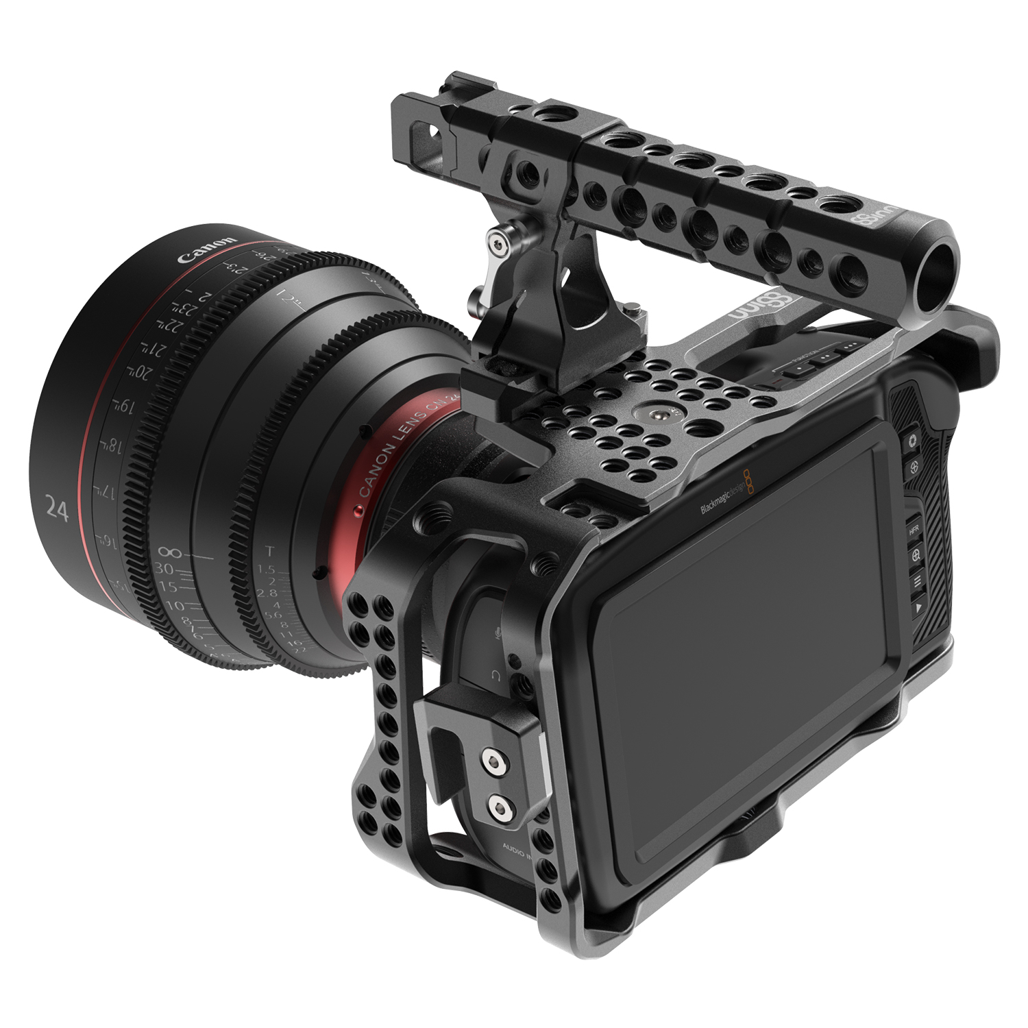 Blackmagic pocket 4K Cage + Top Handle Pro