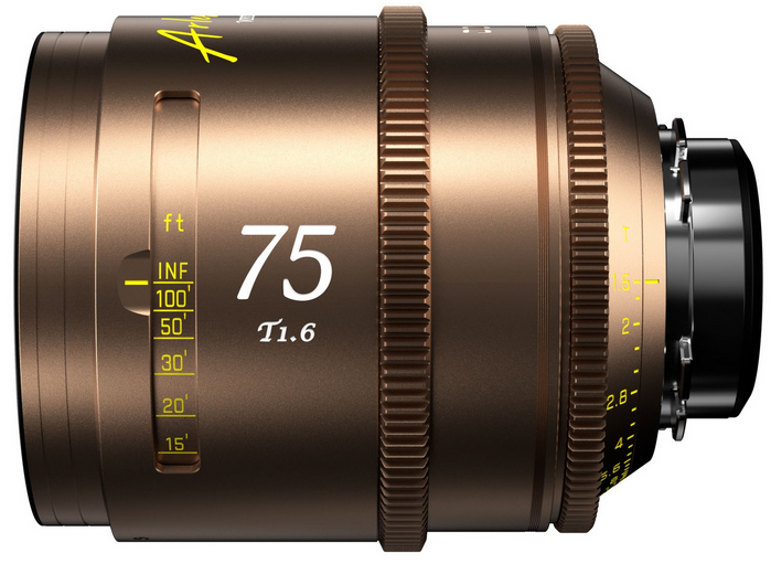 DZOFILM Arles Lustre 75mm T1.6 Prime Cine Lens