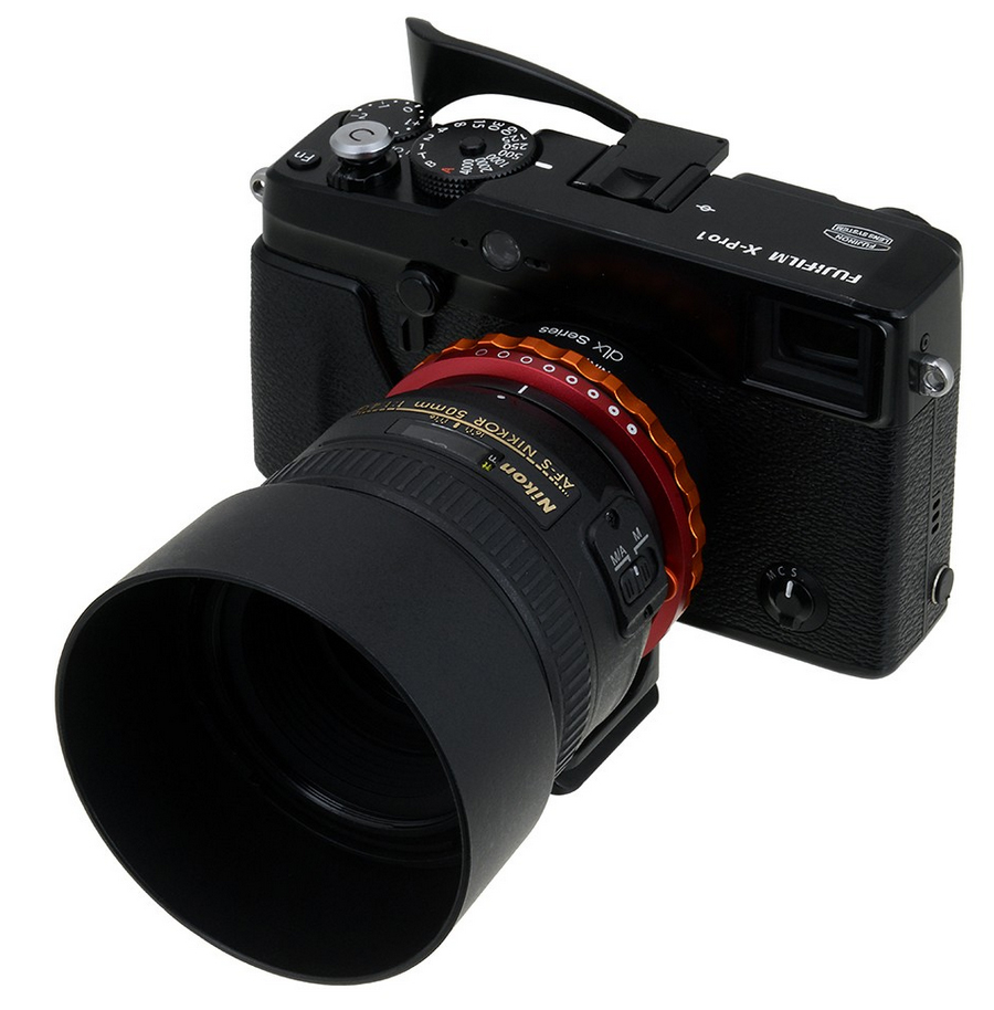 Nikon G Lens to Fujifilm X adapter