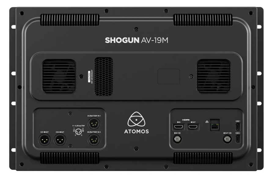 ATOMOS Shogun AV-19M 19-inch 4K HDR touchscreen monitor