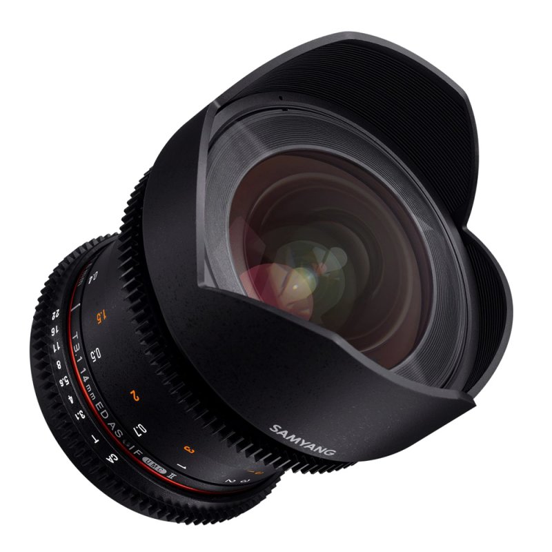 samyang optics 14mm t3.1 vdslr ii