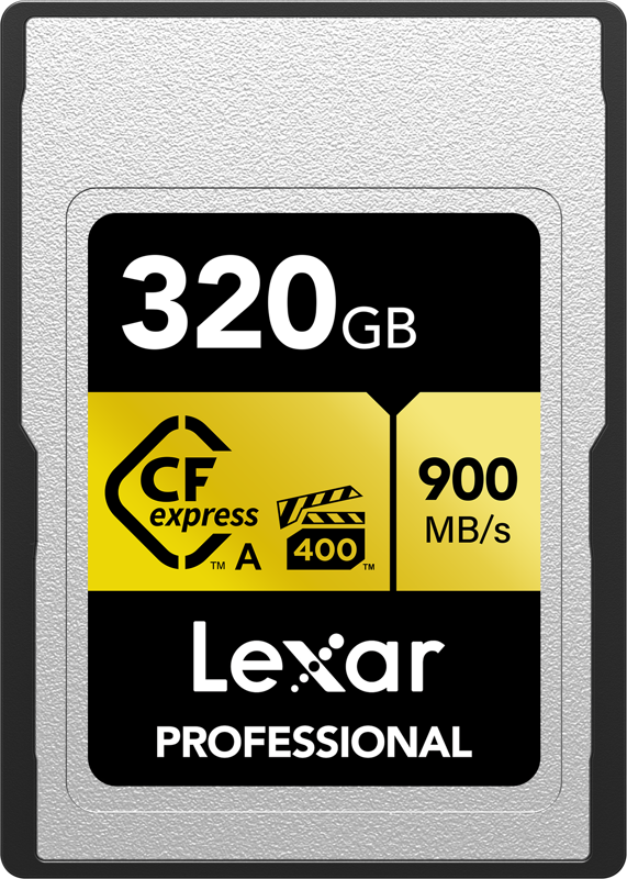 Lexar CFexpress PRO Type A Gold 4.0 VPG400, R900/W800 320GB