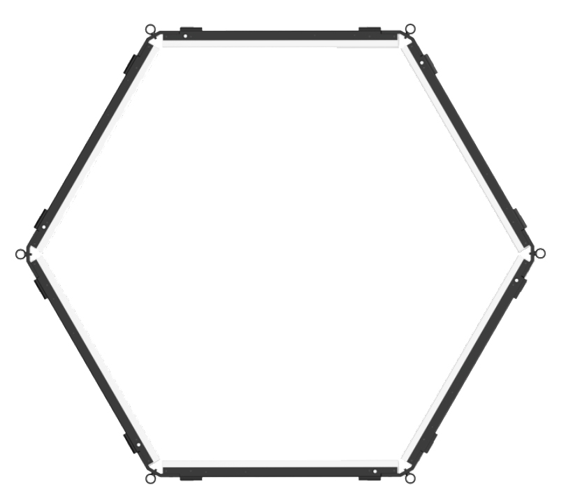 INFINIBAR Hexagon 3D Connector