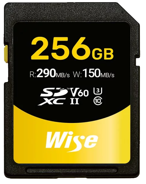 Wise SDXC UHS-II V60 256GB
