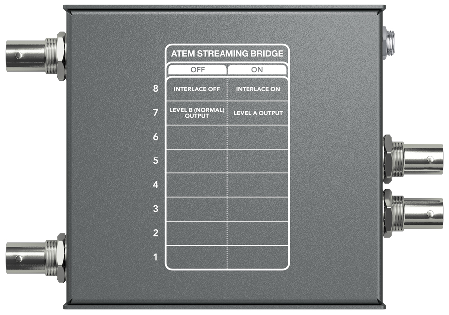 ATEM Streaming Bridge BACK