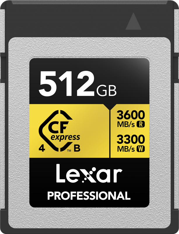Lexar CFexpress PRO Type B GOLD 4.0 512GB