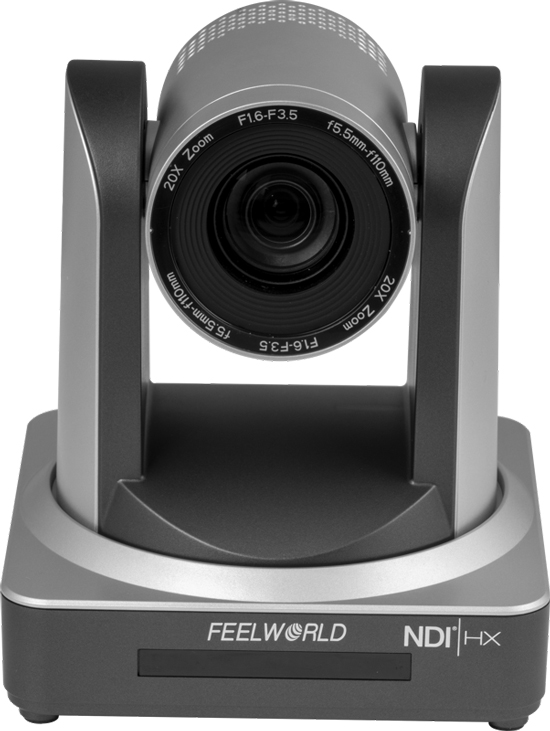 FeelWorld NDI20X NDI PTZ Camera with 20x Optical Zoom