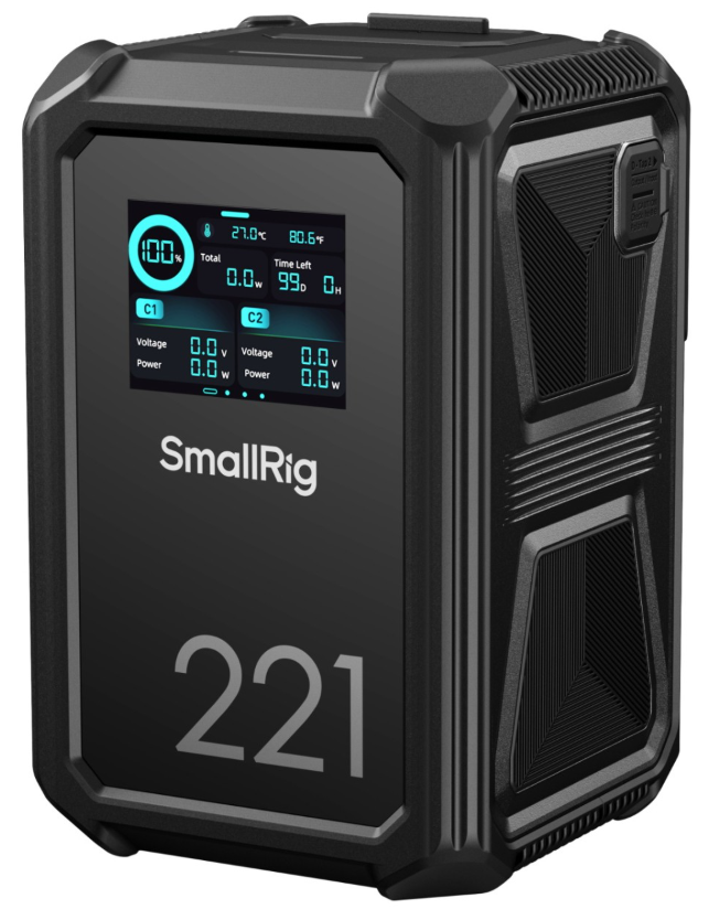 smallRig X-Touch Smart Triple-Proof V-Mount Battery X221 4985