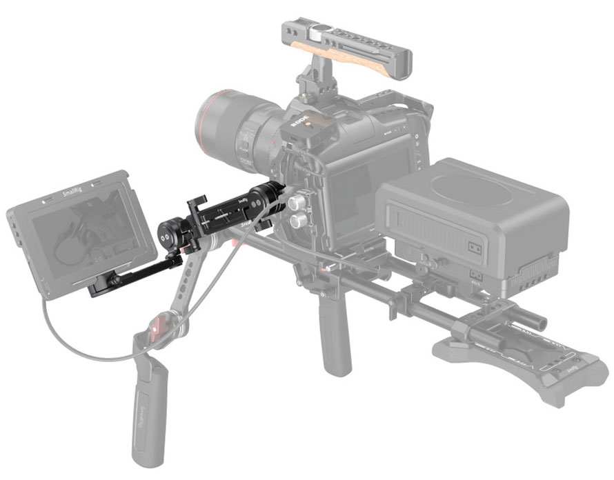 SmallRig Adjustable EVF Mount with NATO Clamp MD3507