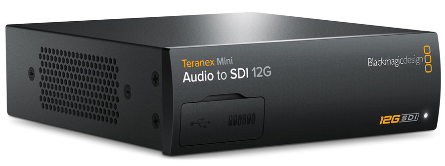 Blackmagic Teranex Mini Audio to SDI 12G