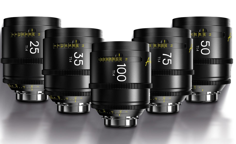 DZOFILM Arles Prime 5-Lens Kit 25/35/50/75/100mm T1.4