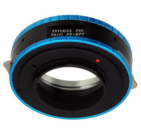 Fotodiox Pro Lens Mount Shift Adapter Canon FD to MFT