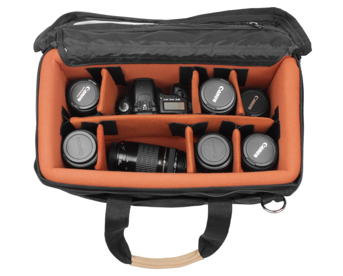 Rigid-Frame Padded Case for Multiple Lenses 