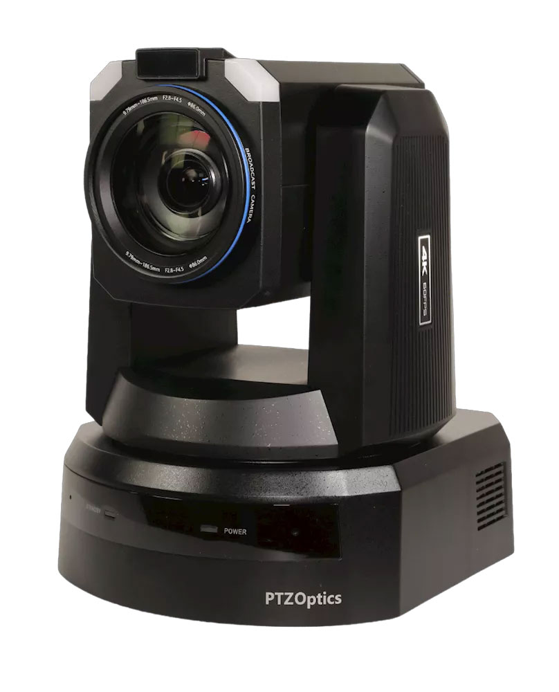 PTZOptics Rise 4K 20x Optical Zoom Broadcast PTZ Camera