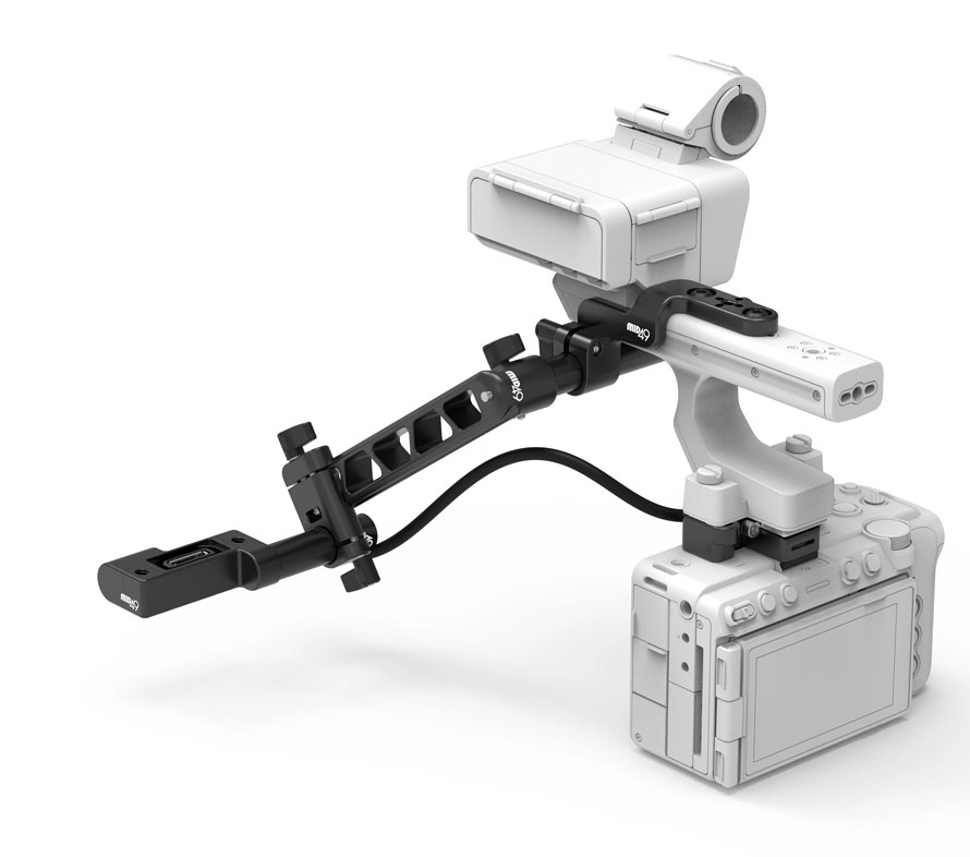 MID49 Sony FX5 EVF Cable and Mounting Kit