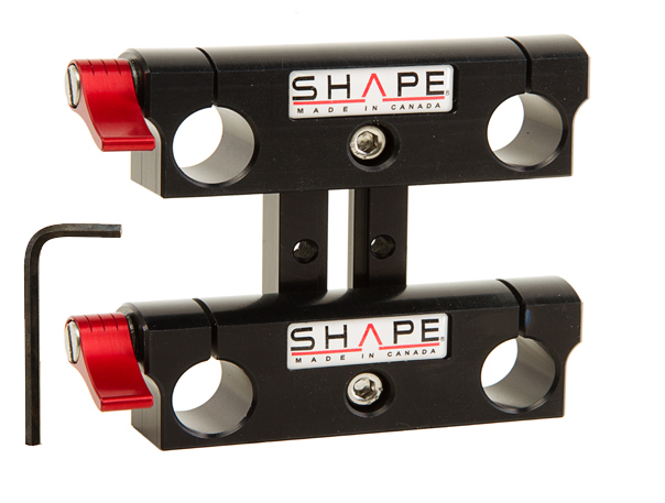 Shape RODSUP3 double sliding rod bloc